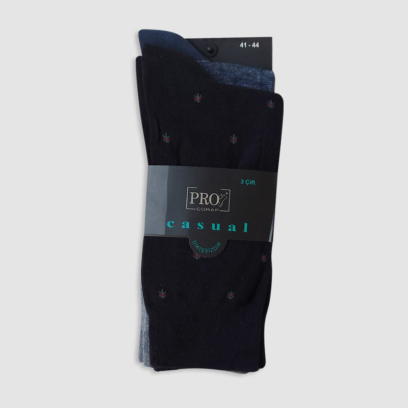 پک جوراب ساقدار مردانه عطری 3 جفتی pro