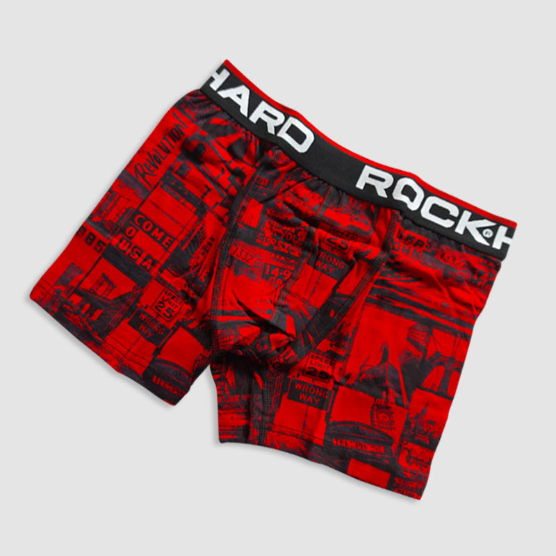 شورت نیم پا مردانه Rock Hard - طرح4