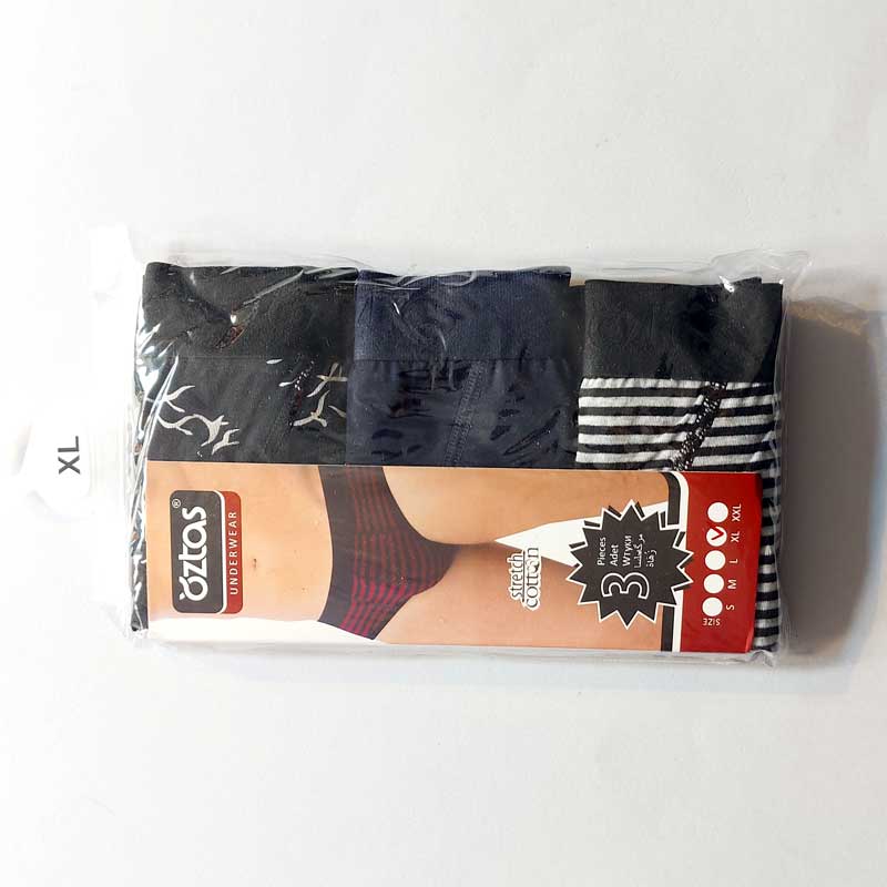 پک 3 عددی شورت اسلیپ مردانه سایز Xl