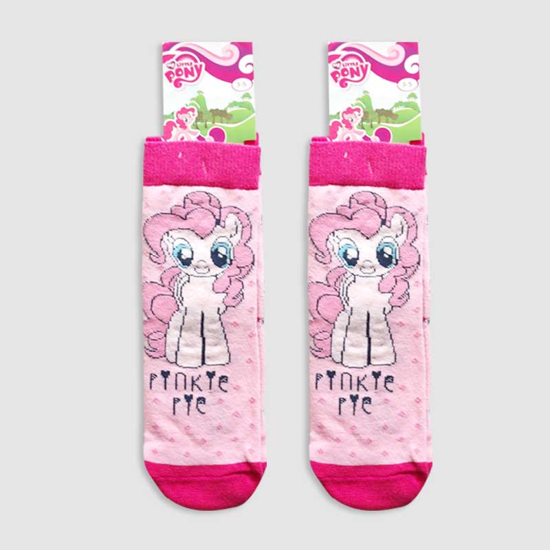 جوراب نیم ساق دخترانه شخصیت کارتونی pony‎‎ - طرح12