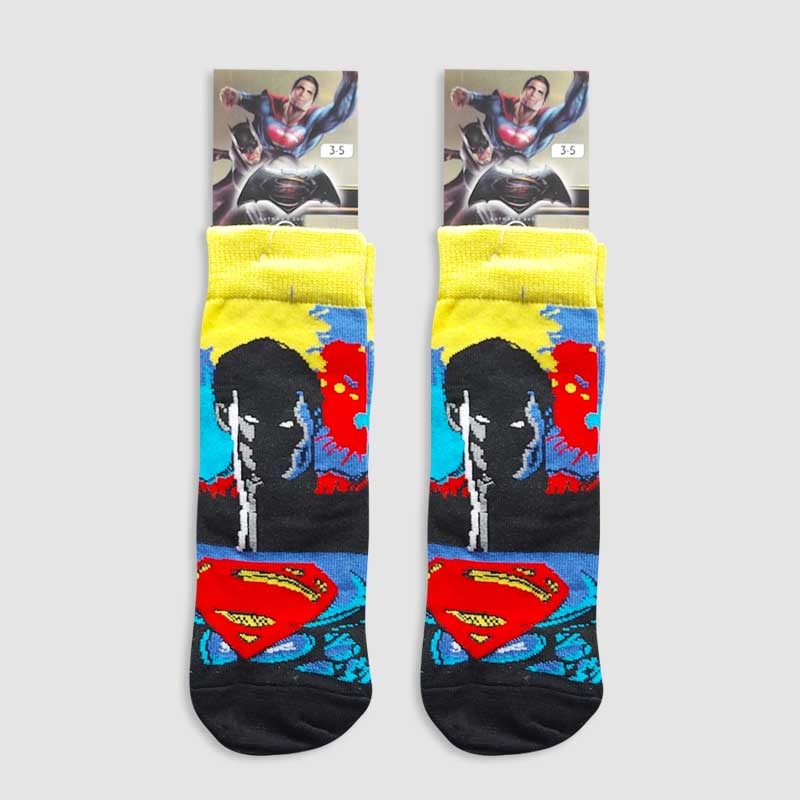 جوراب نیم ساق پسرانه شخصیت کارتونی Batman‎‎ - طرح8