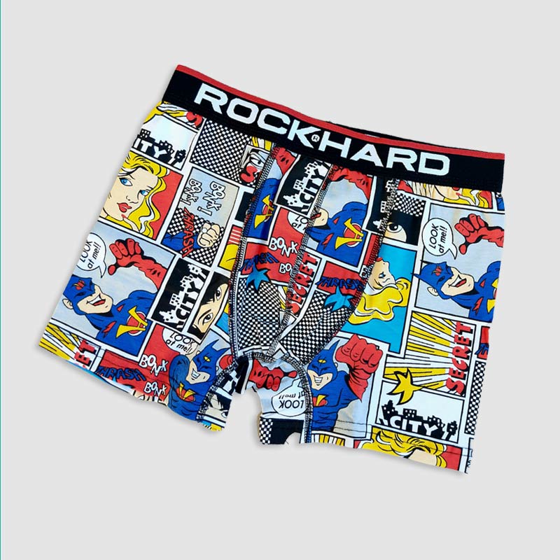 شورت نیم پا مردانه Rock Hard - طرح6