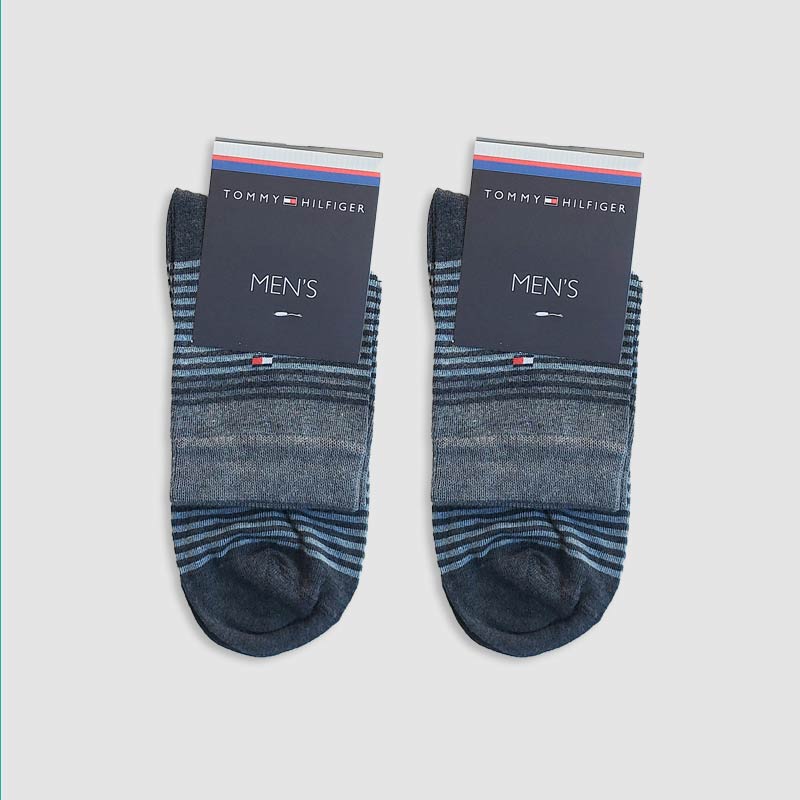 جوراب نیم ساق مردانه طرح کبریتی Tommy‎ - رنگ1