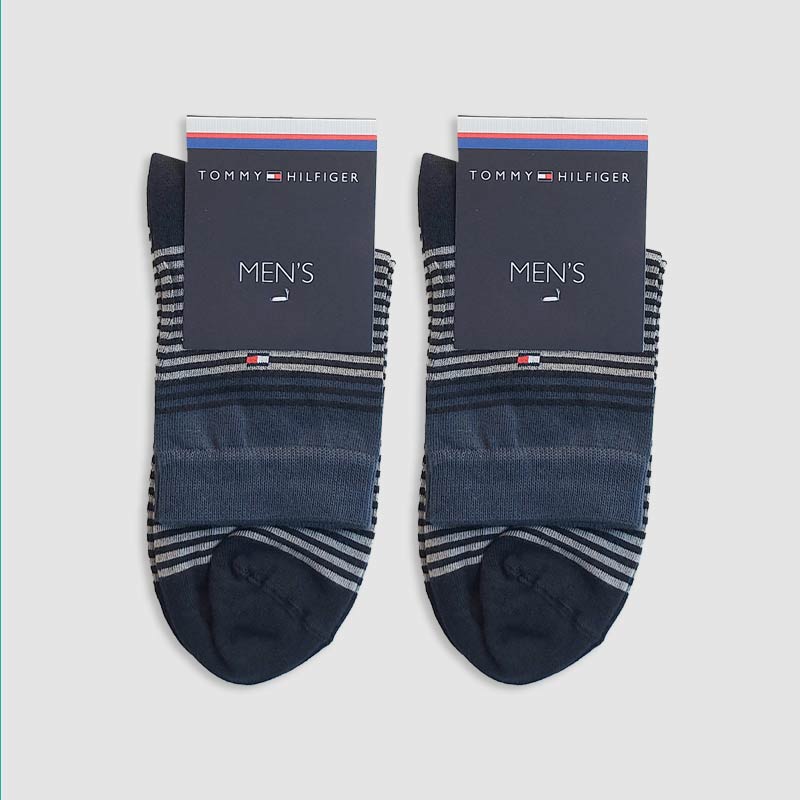 جوراب نیم ساق مردانه طرح کبریتی Tommy‎ - رنگ3