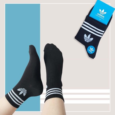 جوراب نیم ساق زنانه لیبل آبی آدیداس‎ - در 2 رنگ