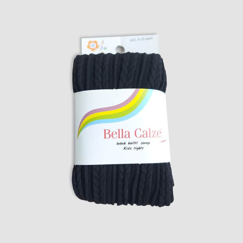 جوراب شلواری دخترانه طرح خوشه گندم Bella Calze‎ 