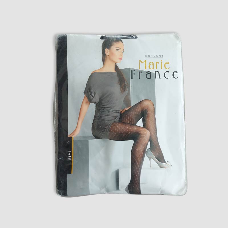 جوراب شلواری زنانه طرحدار marie france - طرح3