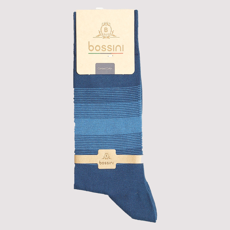 جوراب کلاسیک مردانه طرح طیف رنگی bossini