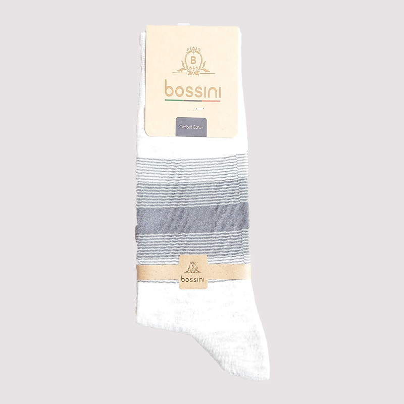 جوراب کلاسیک مردانه طرح طیف رنگی bossini