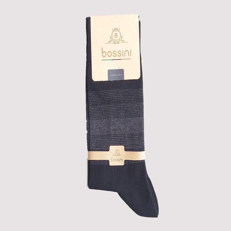 جوراب کلاسیک مردانه طرح طیف رنگی bossini