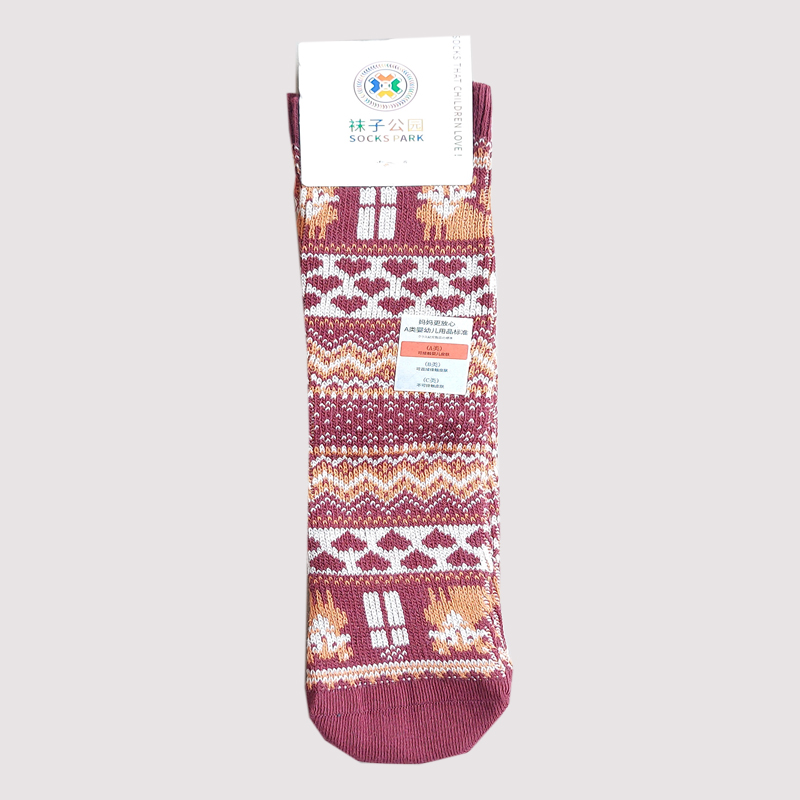 جوراب پشمی زنانه طرح تار و پود Socks park