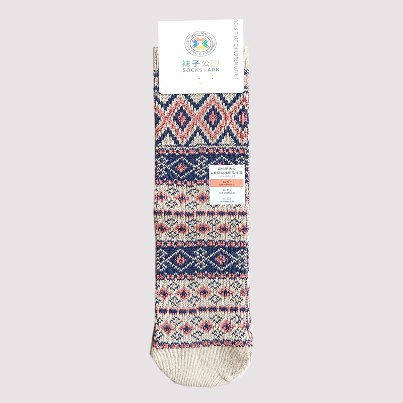 جوراب پشمی زنانه طرح تار و پود Socks park