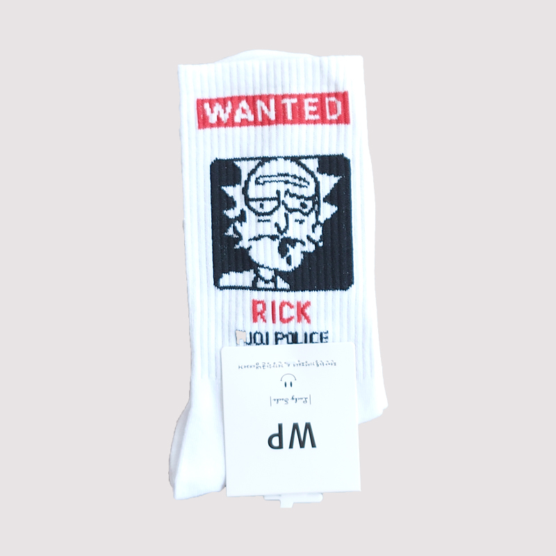 جوراب ساقدار زنانه طرح wanted