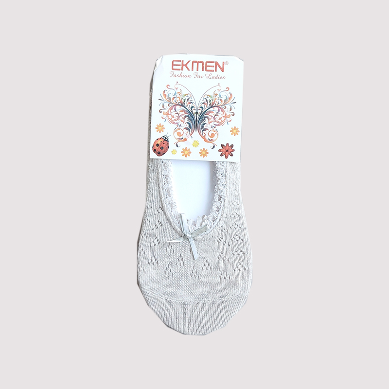 جوراب کالج زنانه تور بافت Eknen - new collection