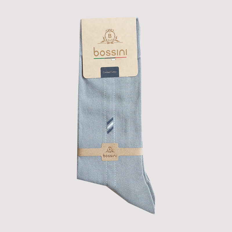 جوراب کلاسیک مردانه طرح سه لاین bossini