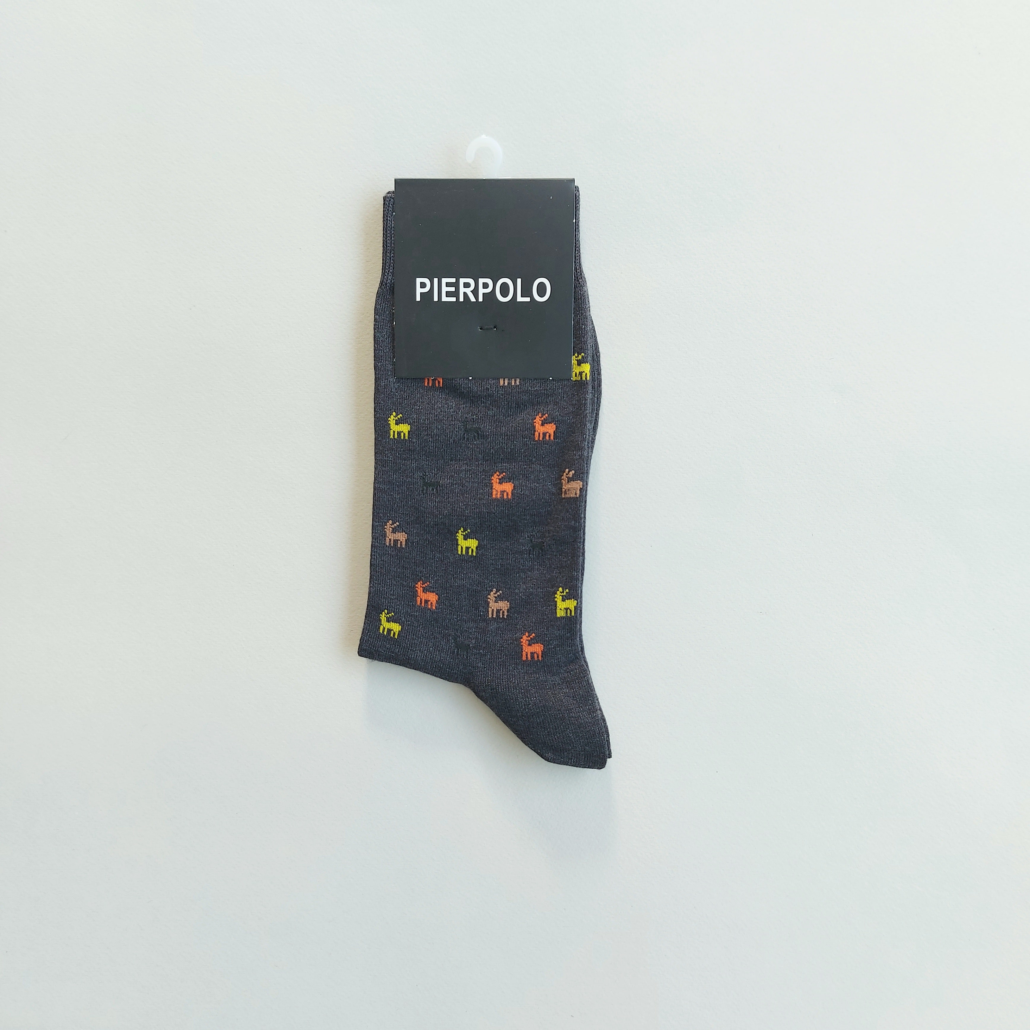جوراب کلاسیک مردانه طرح گوزن Pier polo