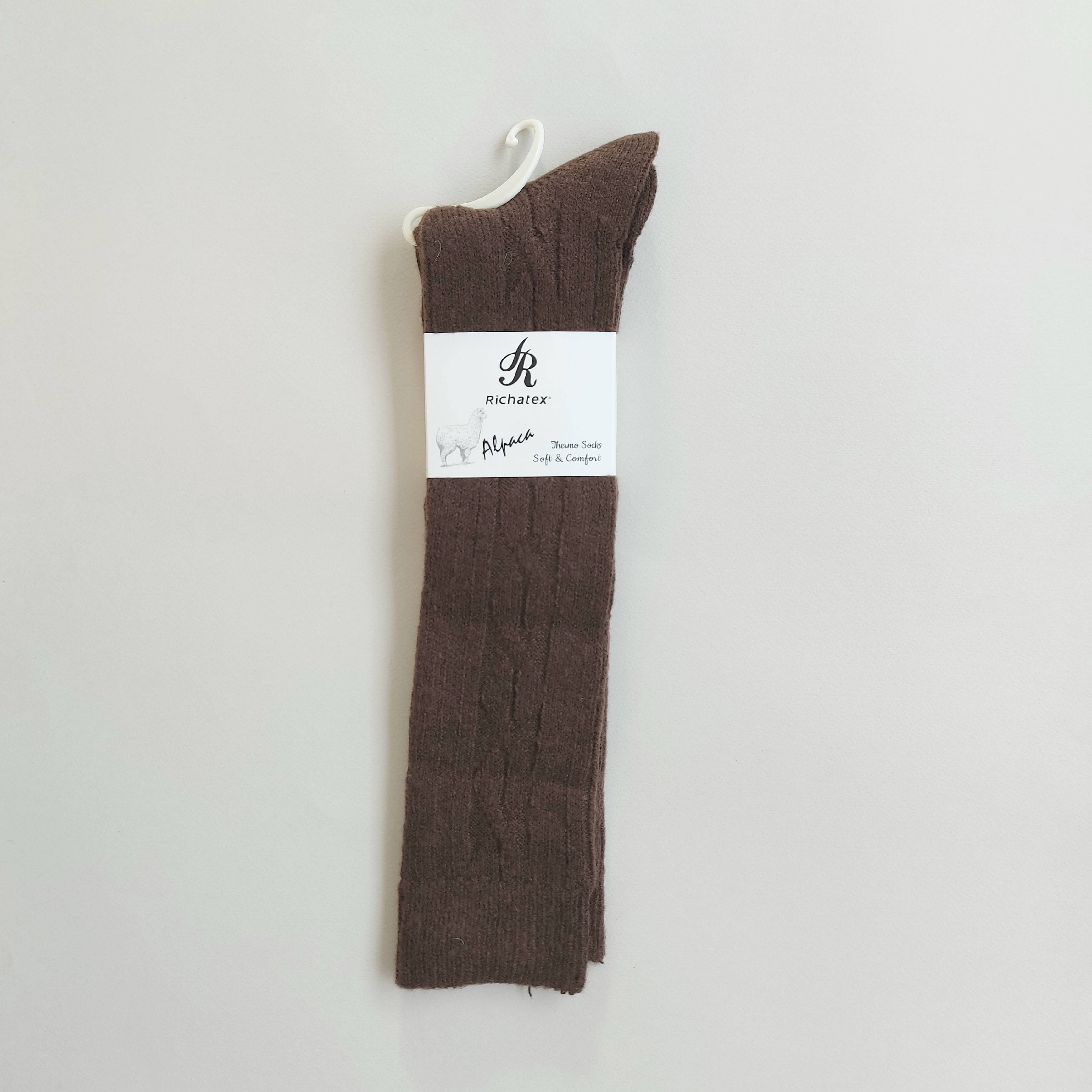 جوراب زیر زانو پشمی زنانه طرح گیس Coco