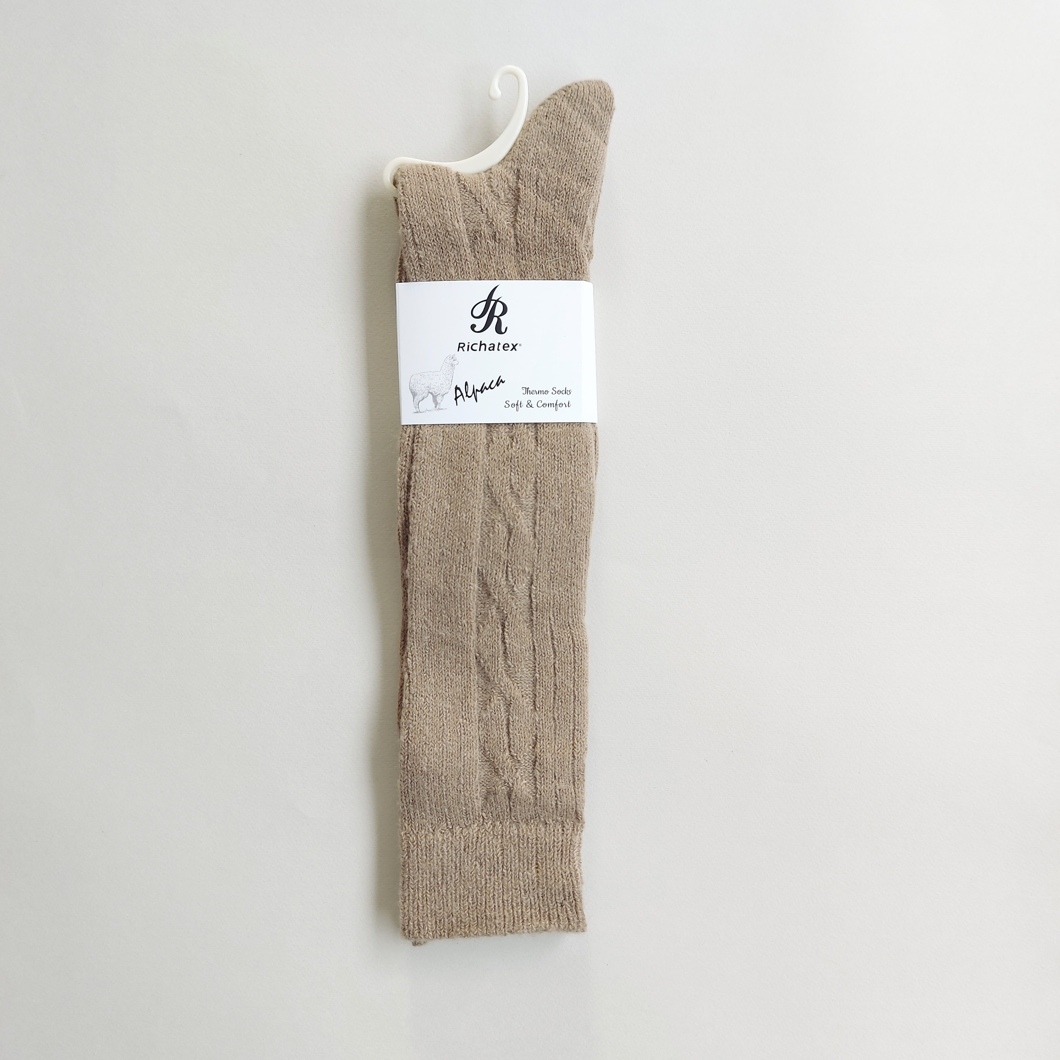 جوراب زیر زانو پشمی زنانه طرح گیس Coco