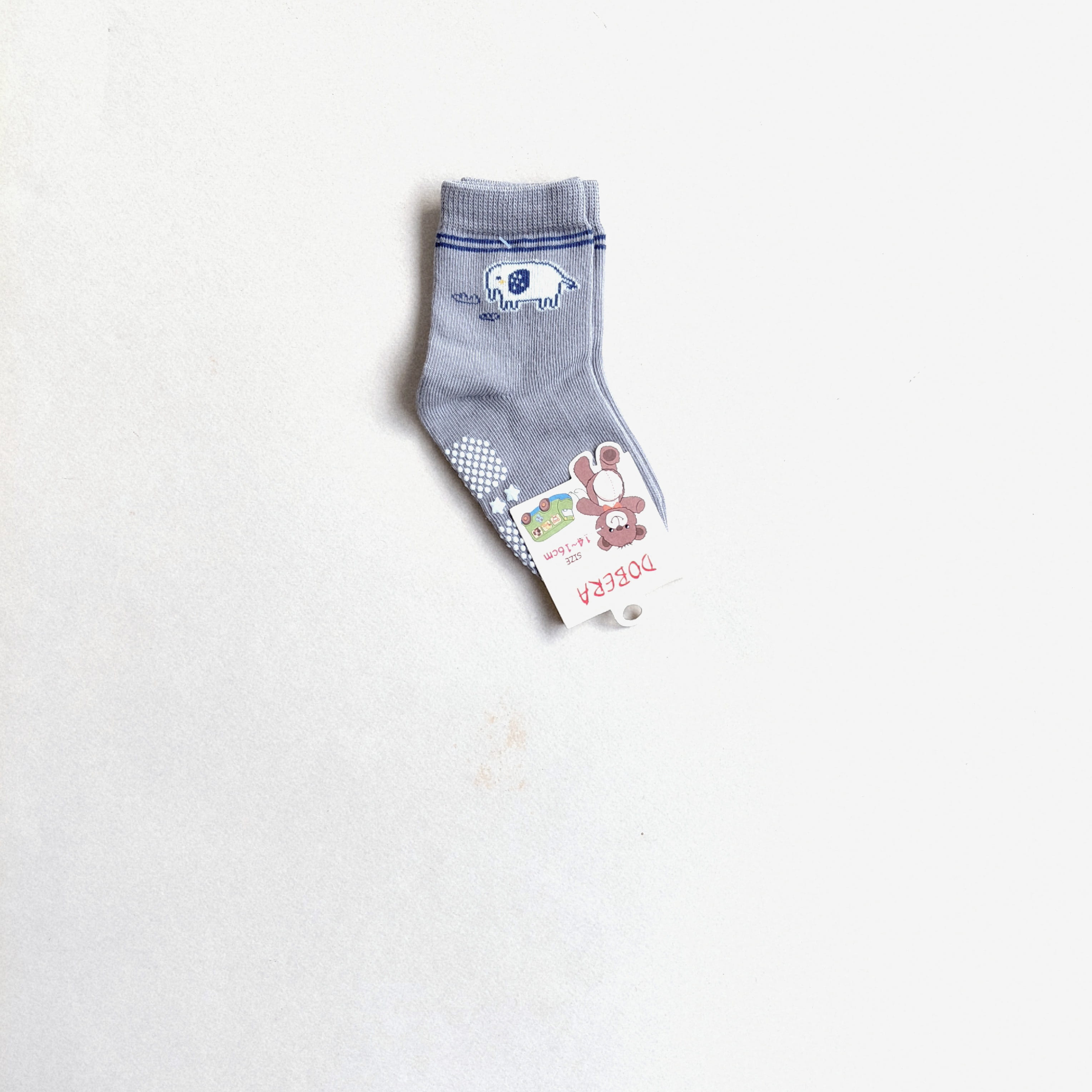 جوراب نیم ساق پسرانه کف استپ - طرح 7